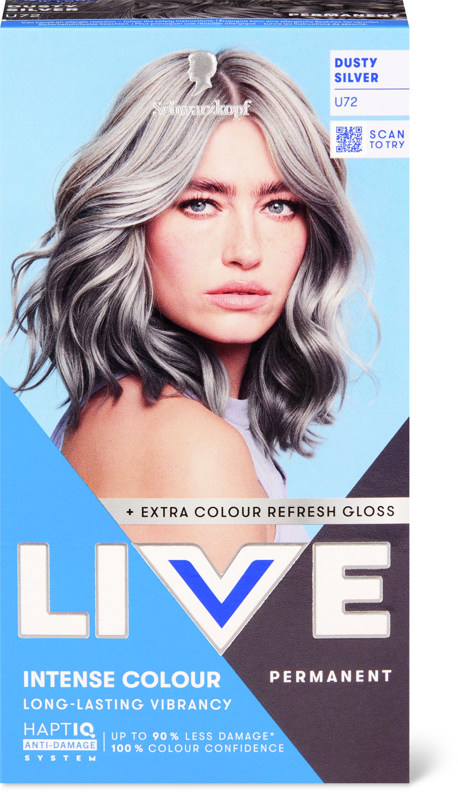 Schwarzkopf Colorazione LIVE Urban Metallics Dusty Silver